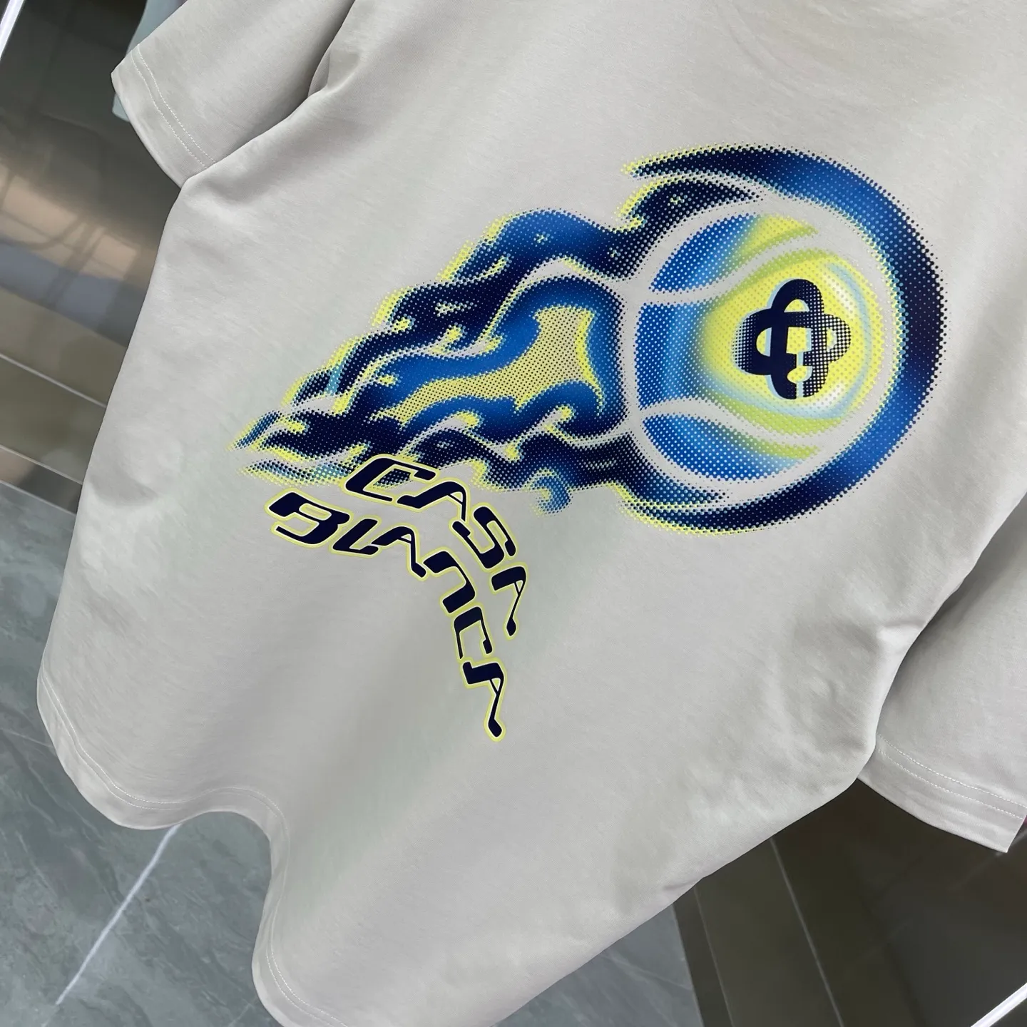 New Arrival Casablanca Classic Series T ～ ， ， 。 ， Classic ， In Stock ！ ：White Black Light Blue Gray（5 ） Size：S M L XL XXL